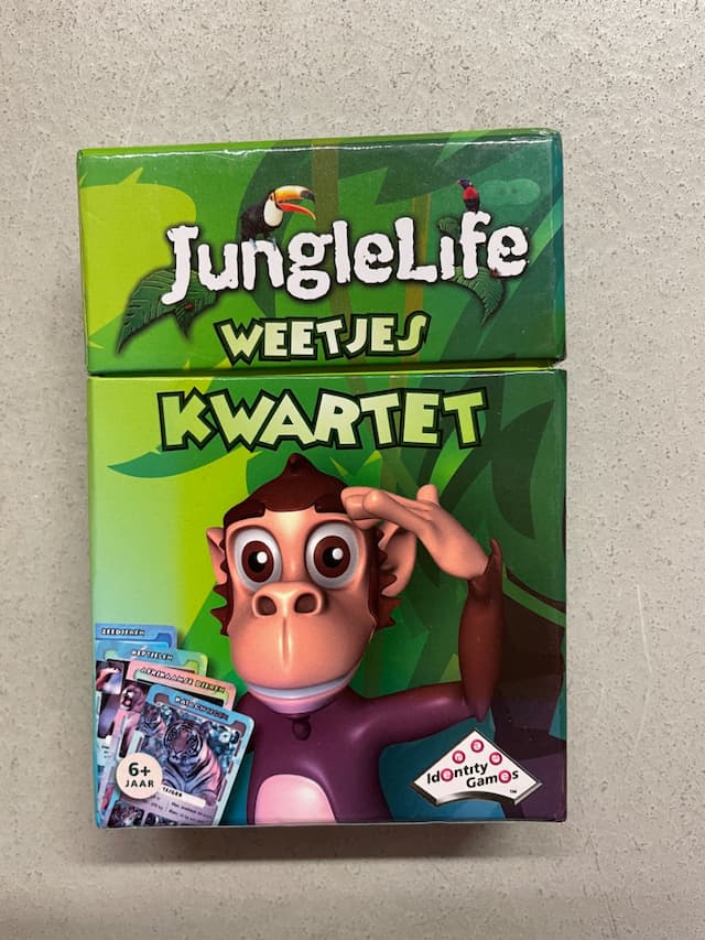 Kids cards game JungleLife / Дитяча карткова гра «Життя джунглів»