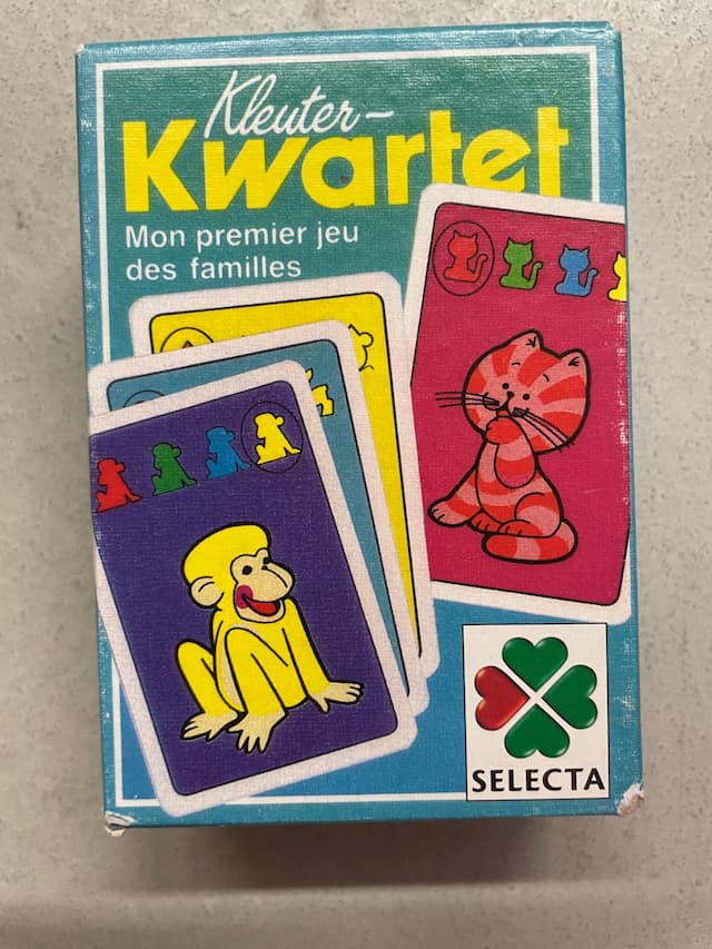 Kids cards game Kwartet / Дитяча карткова гра «Квартет»